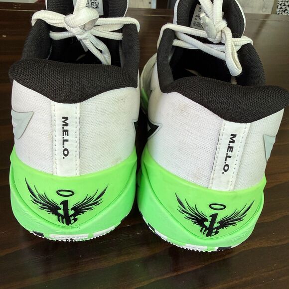 Size 13 - Lamel-O Basketball Shoes Green and White PUMA MB.02 Lo LaMel-O - Picture 5 of 11